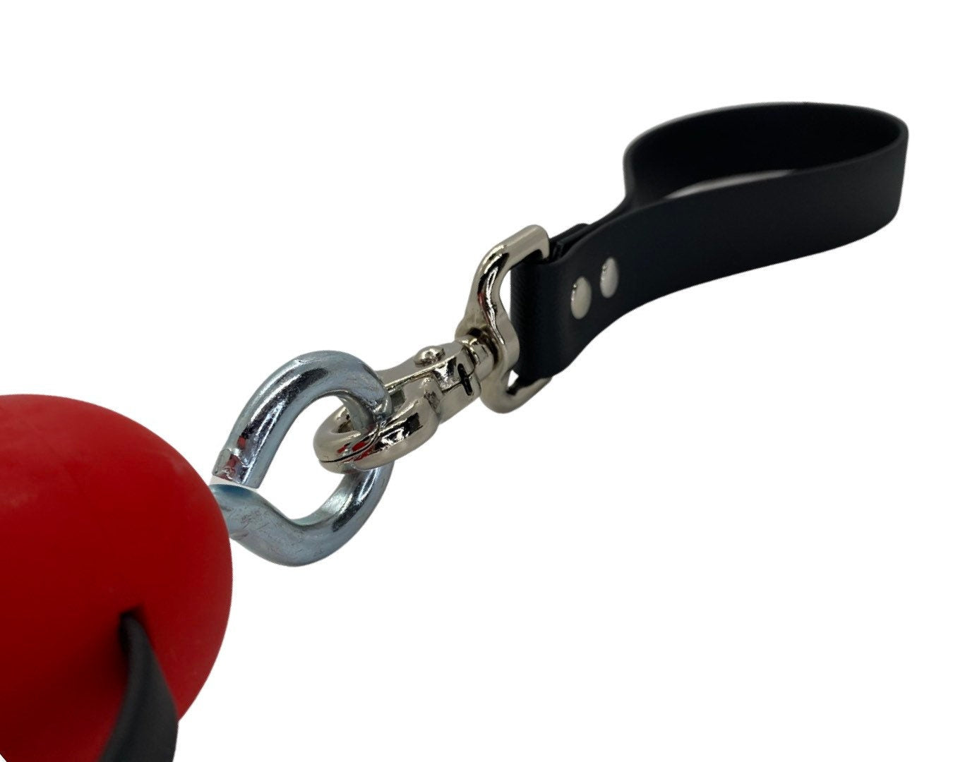 Short Vegan Leather Leash
