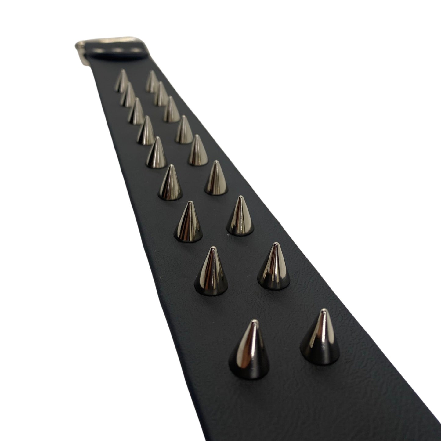 2" Heavy Vegan Collar with Inner Spikes