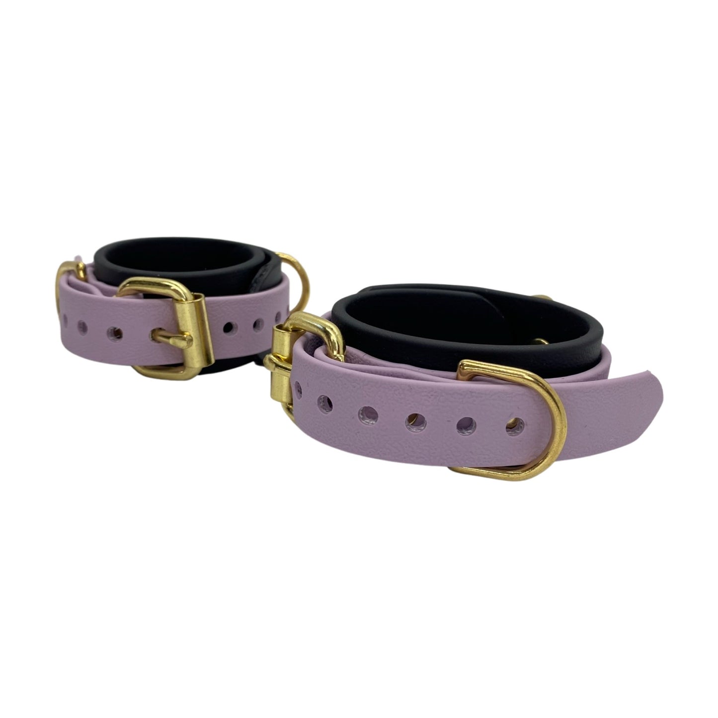 Vegan Cuffs Brass Hardware