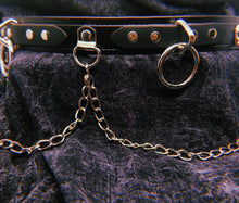 Load image into Gallery viewer, Vegan Bondage Belt with chains