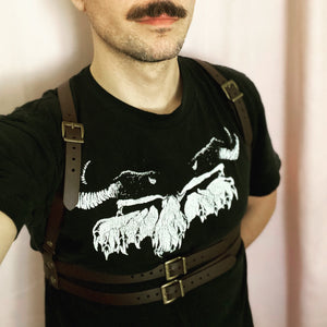 Vegan Suspender Harness Belt