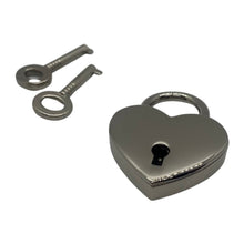Load image into Gallery viewer, Heart Shaped Padlock with Keys
