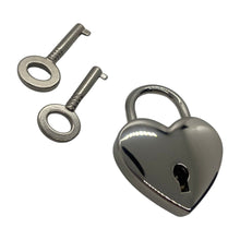 Load image into Gallery viewer, Heart Shaped Padlock with Keys