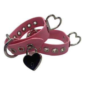 Vegan Heart Cuffs