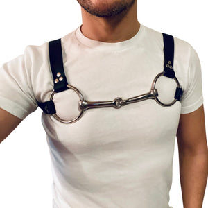 Vegan Horse Bit Bulldog Harness