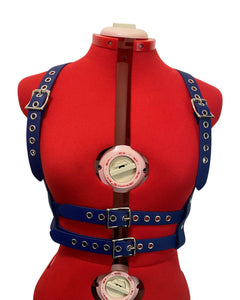 Transformable Vegan Suspender Harness Belt