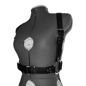 Vegan Suspender Harness with Large O-Rings