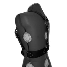 Load image into Gallery viewer, Vegan Suspender Harness with Large O-Rings