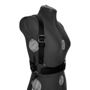 Vegan Suspender Harness with Large O-Rings