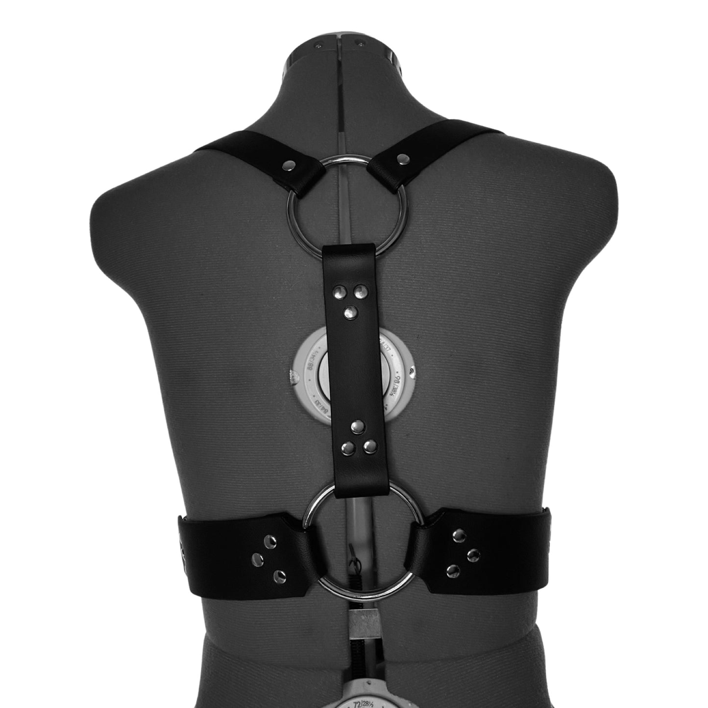 Vegan Suspender Harness with Large O-Rings