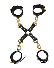 Load image into Gallery viewer, Vegan Cuffs Brass Hardware