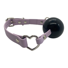 Load image into Gallery viewer, Vegan Ball Gag with Hearts