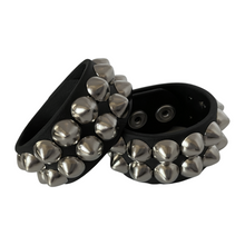 Load image into Gallery viewer, Vegan Studded Cuffs